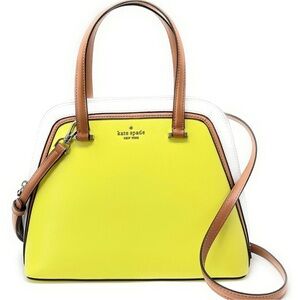 Kate Spade Lemon and White Satchel